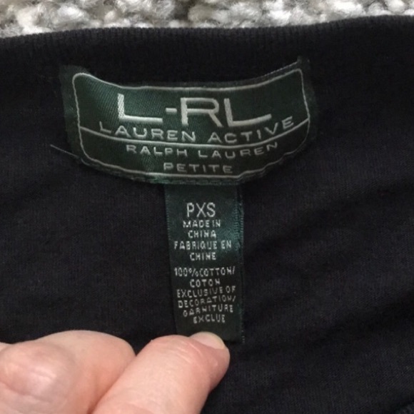 Free in bundle Lauren Ralph Lauren snowflake logo tee - Picture 8 of 8